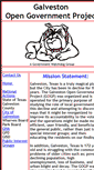 Mobile Screenshot of galvestonogp.org